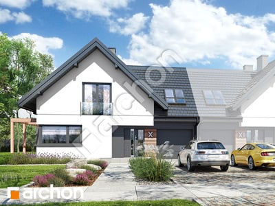 Проект дома ARCHON+ Дом в фаворитках 2 (Б) 