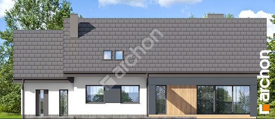 Дворовий фасад Будинок в мекінтошах 14 (Г)