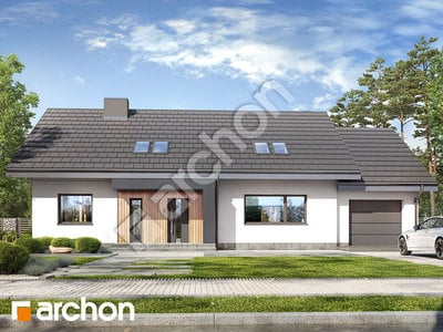 Проєкт будинку ARCHON+ Будинок в мекінтошах 14 (Г) 