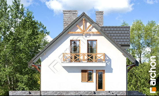 Бочний фасад Будинок в суниці 7 (П)