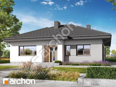 Проект дома ARCHON+ Дом под цицербитой 2 (В) 