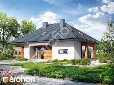 Проект дома ARCHON+ Дом под красной рябиной 18 