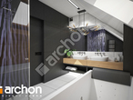 Проект будинку ARCHON+ Будинок в аммобіумі (Г2) візуалізація ванни (візуалізація 3 від 2)