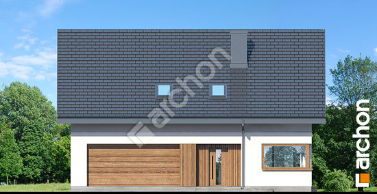 Передний фасад Дом в аммобиуме (Г2)