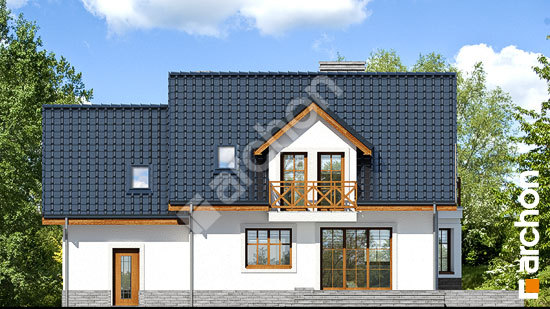 Дворовий фасад Будинок в рододендронах 19 (П)