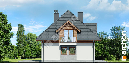 Бочний фасад Будинок в конюшинках 3 вер.2