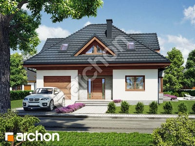 Проєкт будинку ARCHON+ Будинок в конюшинках 3 вер.2 