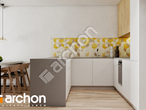 Проект дома ARCHON+ Дом в фиалках 2 (Р2С) визуализация кухни 1 вид 1