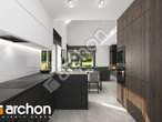 Проект дома ARCHON+ Дом в маржицах визуализация кухни 1 вид 3