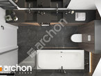Проект будинку ARCHON+ Будинок в маржицах візуалізація ванни (візуалізація 3 від 4)