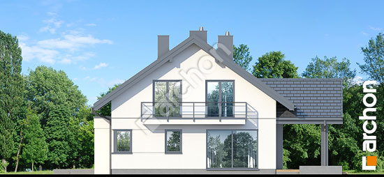 Бочний фасад Будинок в аурорах 15 (Г2)