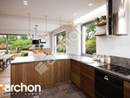 Проект будинку ARCHON+ Будинок в аурорах 15 (Г2) візуалізація кухні 1 від 3