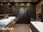 Проект дома ARCHON+ Дом в аурорах 15 (Г2) визуализация ванной (визуализация 3 вид 3)