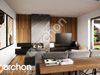 Проект будинку ARCHON+ Будинок в аурорах 15 (Г2) денна зона (візуалізація 1 від 4)