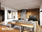 Проект будинку ARCHON+ Будинок в аурорах 15 (Г2) денна зона (візуалізація 1 від 5)