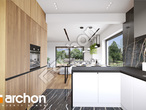 Проект дома ARCHON+ Дом в овсянницах 9 (Е) визуализация кухни 1 вид 2