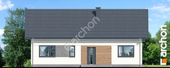 Передній фасад Будинок у вівсянниці 9 (Е)