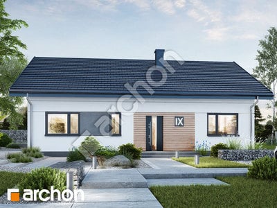 Проєкт будинку ARCHON+ Будинок у вівсянниці 9 (Е) 