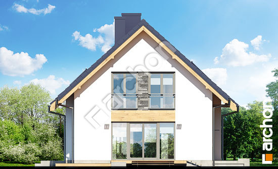 Боковой фасад Дом в хлорофитуме 3 (T)