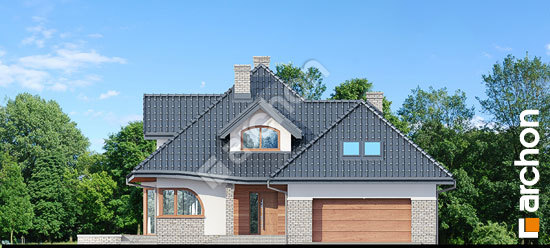 Передній фасад Будинок в зефірантесі 4 (Г2)