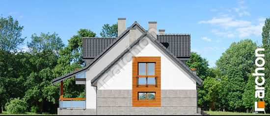 Бочний фасад Будинок в тамариску 10 (Г2Н)