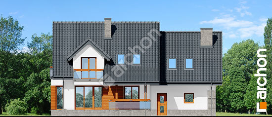 Дворовий фасад Будинок в тамариску 10 (Г2Н)