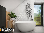 Проект дома ARCHON+ Дом в изопируме 10 визуализация ванной (визуализация 3 вид 3)