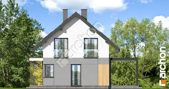 Бочний фасад Будинок в мануці