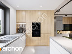 Проект дома ARCHON+ Дом в мануке визуализация кухни 1 вид 2