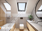 Проект дома ARCHON+ Дом в мануке визуализация ванной (визуализация 3 вид 2)