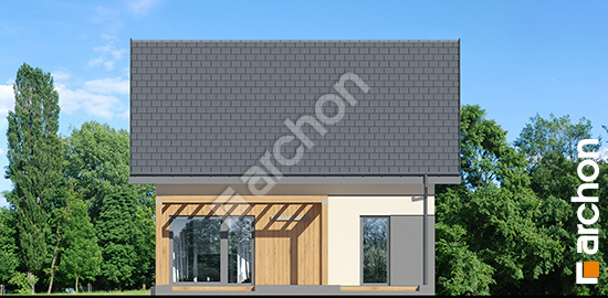 Дворовой фасад Дом в хлорофитуме 20 (Е) ВИЭ