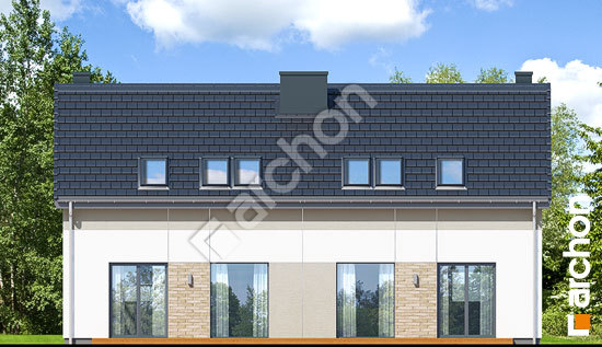 Дворовий фасад Будинок в аркадіях (Р2)