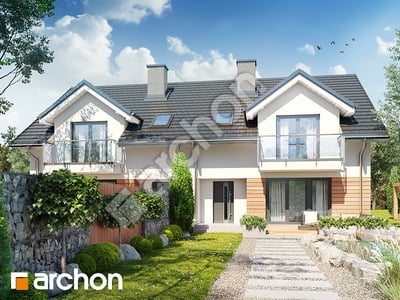 Проект дома ARCHON+ Дом под агавами 3 (Р2) вер.2 Вид 2