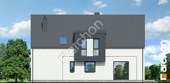 Боковой фасад Дом в папаверах 4 (Е)