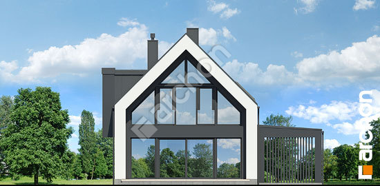 Дворовий фасад Будинок в папаверах 4 (Е)