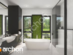 Проект будинку ARCHON+ Будинок в папаверах 4 (Е) візуалізація ванни (візуалізація 3 від 2)