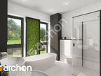 Проект будинку ARCHON+ Будинок в папаверах 4 (Е) візуалізація ванни (візуалізація 3 від 3)