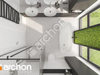 Проект будинку ARCHON+ Будинок в папаверах 4 (Е) візуалізація ванни (візуалізація 3 від 4)