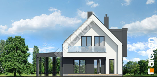 Передній фасад Будинок в папаверах 4 (Е)