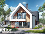 Проект будинку ARCHON+ Будинок в папаверах 4 (Е) стилізація 4