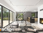 Проект будинку ARCHON+ Будинок в папаверах 4 (Е) денна зона (візуалізація 1 від 2)