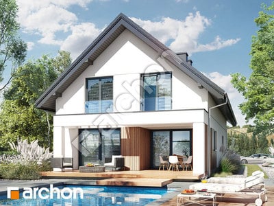 Проект дома ARCHON+ Дом в лавровишнях вер. 2 