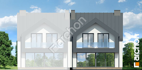 Дворовий фасад Будинок в горіхах (Б)