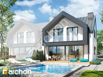 Проект дома ARCHON+ Дом в орехах (Б)