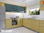 Проект будинку ARCHON+ Будинок мініатюрка (НТ) аранжування кухні 1 від 1