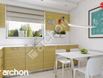 Проект будинку ARCHON+ Будинок мініатюрка (НТ) аранжування кухні 1 від 2