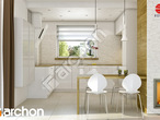 Проект будинку ARCHON+ Будинок мініатюрка (НТ) аранжування кухні 2 від 1