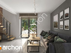 Проект дома ARCHON+ Дом миниатюрка (НТ) дневная зона (визуализация 2 вид 2)
