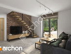 Проект дома ARCHON+ Дом миниатюрка (НТ) дневная зона (визуализация 2 вид 5)