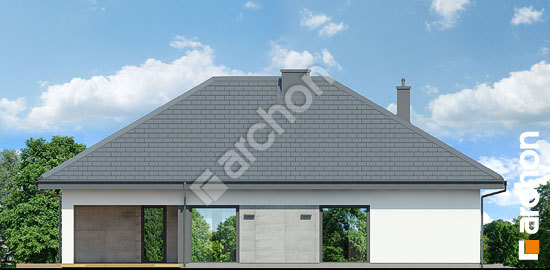 Боковой фасад Дом в хакетиях 